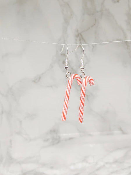 Candy Cane Earrings (Simple Pleasures Collection)