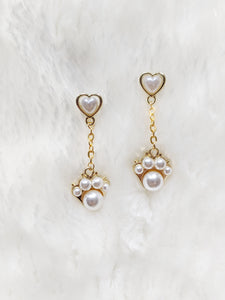 'Friend Shaped' Paw Earrings (Princess Collection)