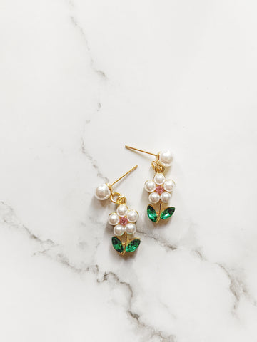 'Daisy' Flower Earrings (Princess Collection)