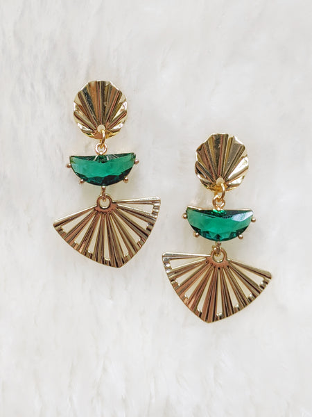 'Stella' Art Deco Earrings (Princess Collection)