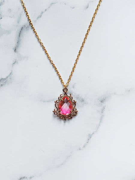 'Cece' Teardrop Necklace (Princess Collection)