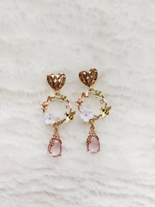 'Emilie' Bee Honey Drop Earrings (Princess Collection)