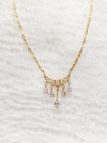'Jac' Teardrops Necklace (Princess Collection)