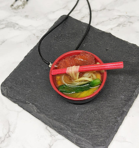 Ramen Noodle Bowl Necklace (Taste of Asia Collection)