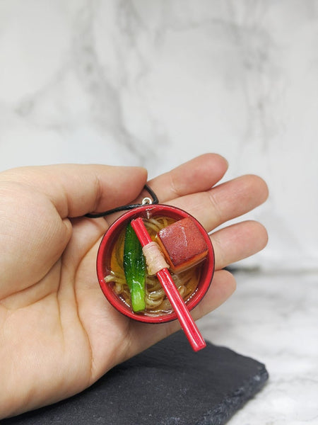 Ramen Noodle Bowl Necklace 3 (Taste of Asia Collection)