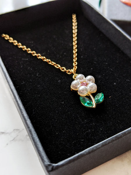 'Daisy' Flower Necklace (Princess Collection)