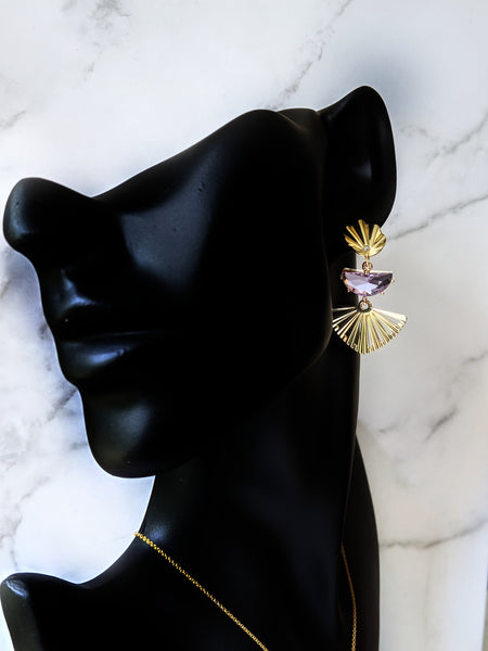 'Stella' Art Deco Earrings (Princess Collection)