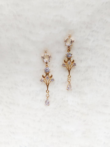 'Charlotte' Chandelier Style Earrings (Princess Collection)