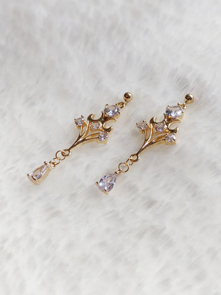 'Charlotte' Chandelier Style Earrings (Princess Collection)