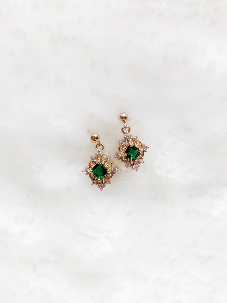 'Misty' Square Earrings (Princess Collection)