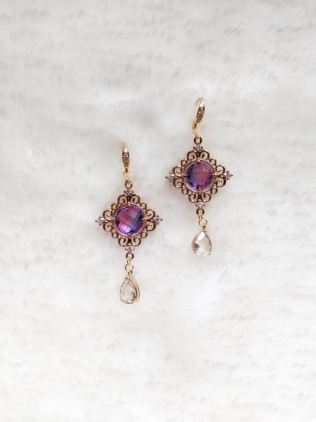 'Melody' Chandelier Style Earrings (Princess Collection)