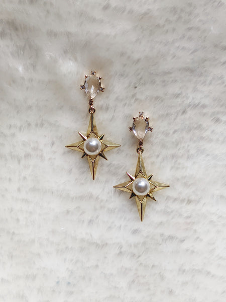 'Loraine' Starburst Earrings (Princess Collection)