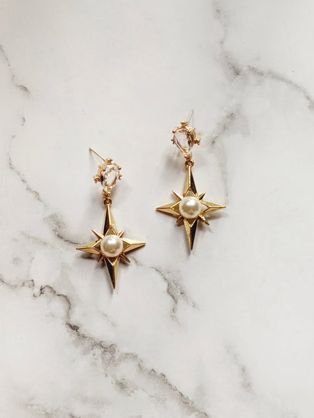 'Loraine' Starburst Earrings (Princess Collection)