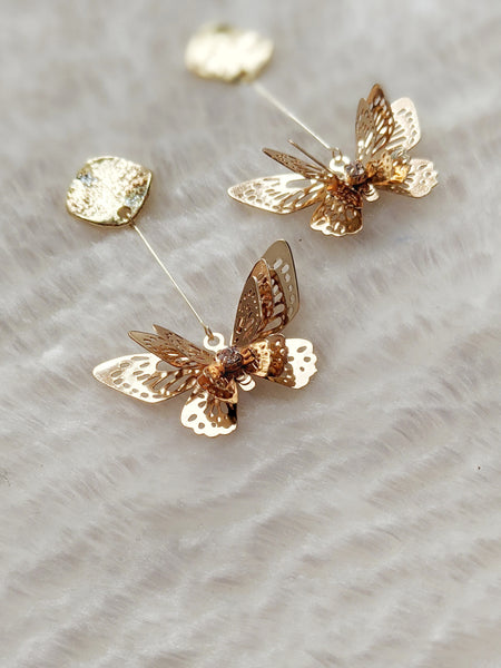 'Linda' Butterly Earrings (Princess Collection)