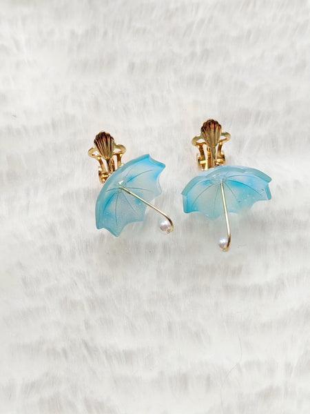 'Emma' Umbrella Hooks Earrings (Princess Collection)