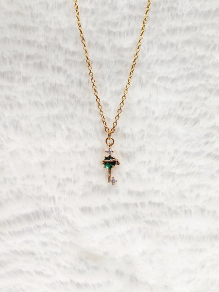 'Leo' Key Planet Necklace (Princess Collection)