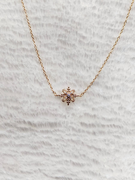 'Nova' Snowflake Necklace (Princess Collection)