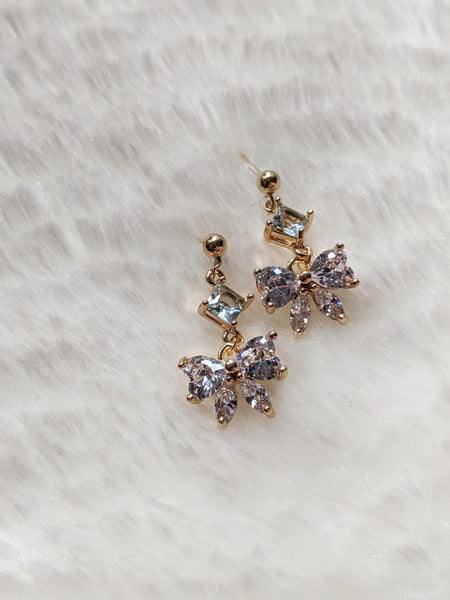 'Irma' Bow Earrings (Princess Collection)