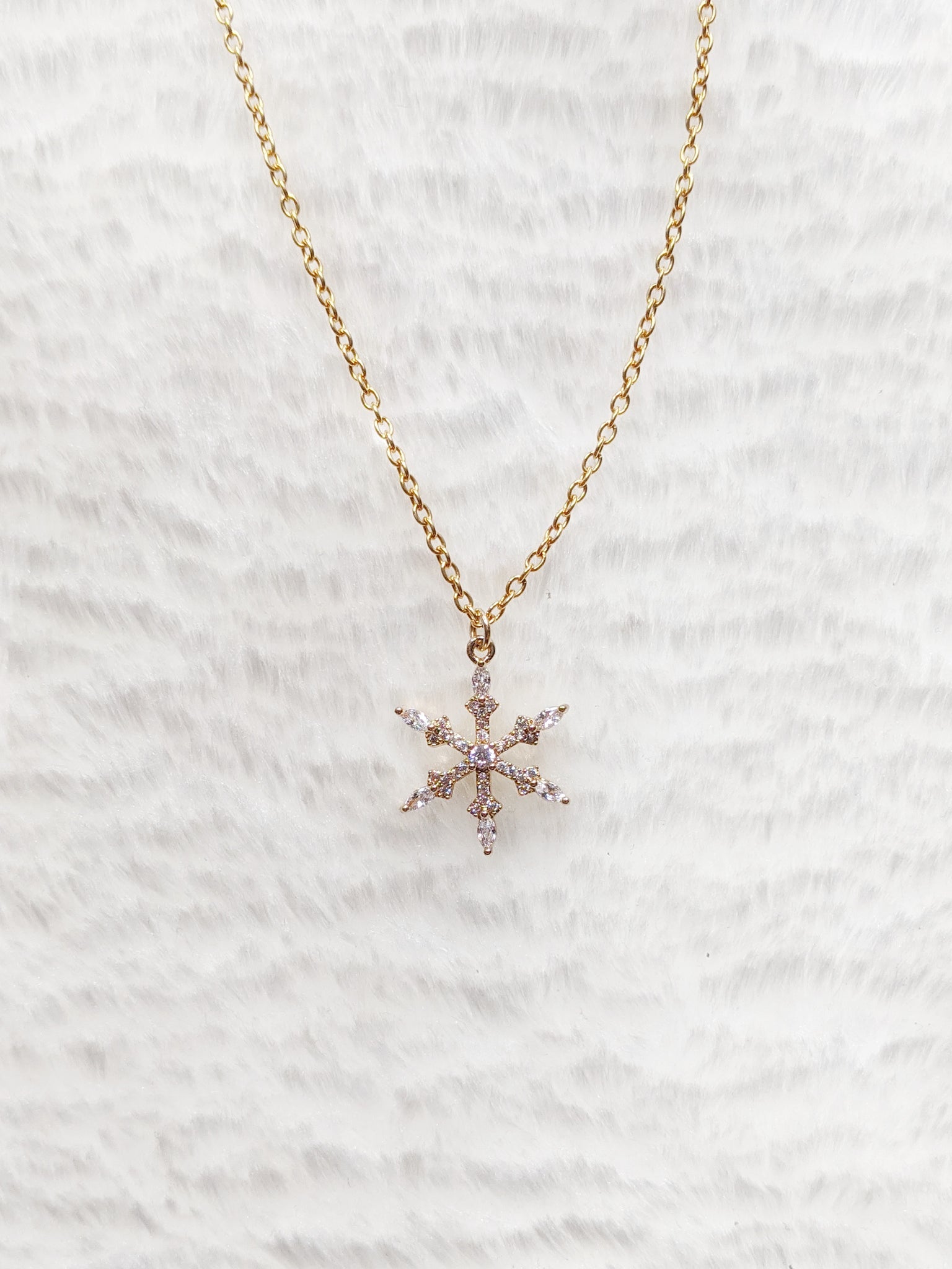 'Ice Queen' Large Snowflake Necklace (Princess Collection)