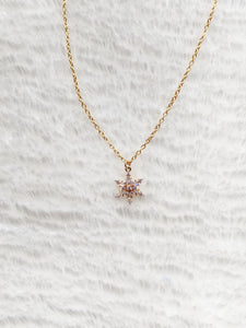 'Ice Queen' Medium Snowflake Necklace (Princess Collection)