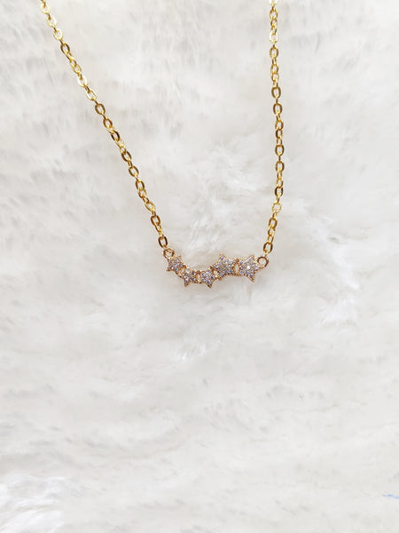 'Cora' Star Cluster Necklace (Princess Collection)