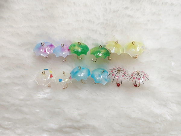 'Emma' Umbrella Posts Earrings (Princess Collection)