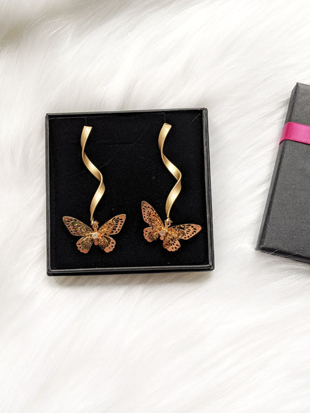 'Amelia' Butterfly Earrings (Princess Collection)