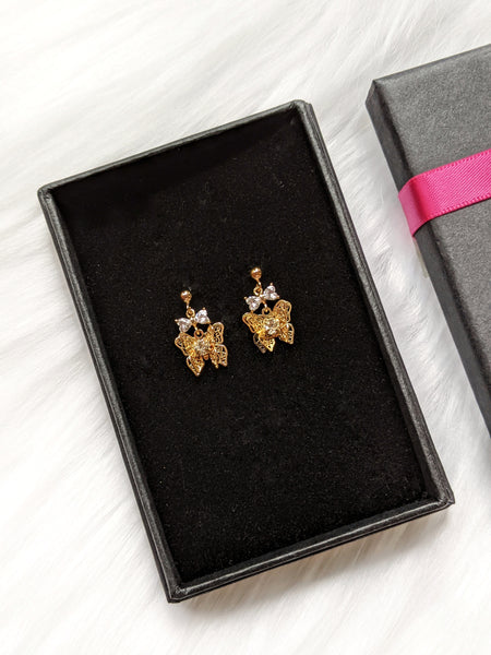 'Colette' Butterfly Earrings (Princess Collection)