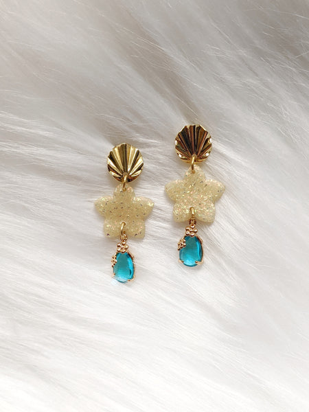 'Robyn' Flower Earrings (Queen Collection)