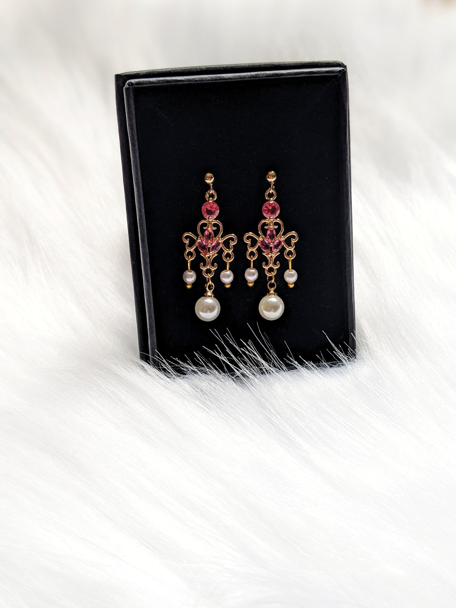 'Gwen' Chandelier Earrings (Princess Collection)