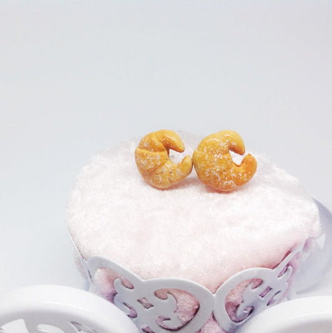 Croissant Earrings (Baked Goods Collection)