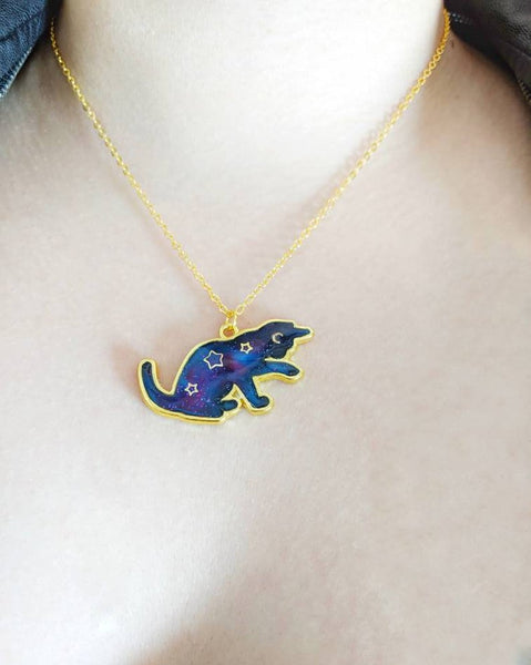 Galaxy Space Cat Pendant Necklace 10 (Galaxy Cats Collection)