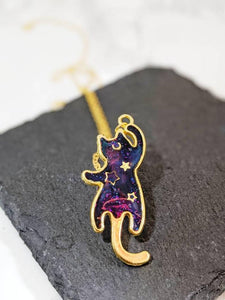 Galaxy Space Cat Pendant Necklace 19 (Galaxy Cats Collection)