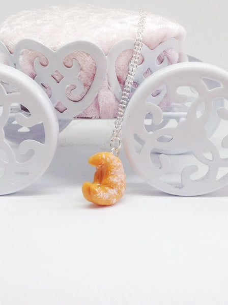 Croissant Pendant Necklace (Baked Goods Collection)