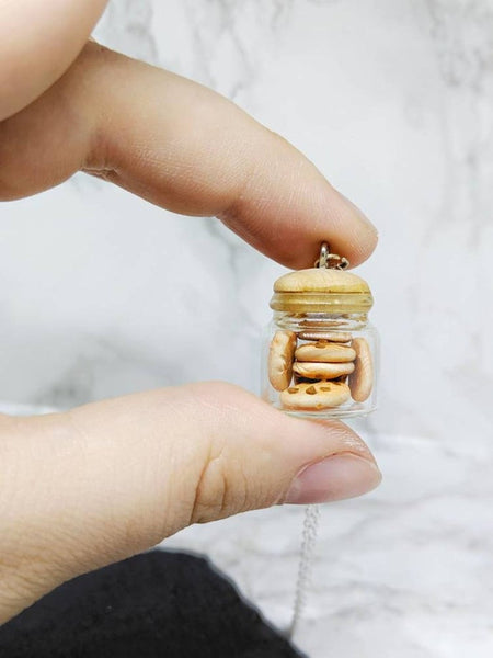 Cookie Jar Pendant Necklace (Baked Goods Collection)