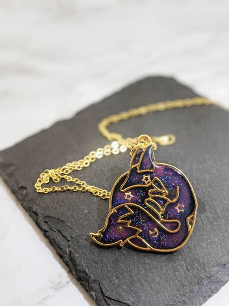 Galaxy Space Fox Pendant Necklace 13 (Galaxy Foxes Collection)