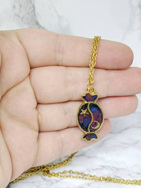 Galaxy Candy Pendant Necklace (Halloween Collection)