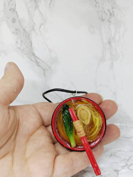 Ramen Noodle Bowl Necklace 5 (Taste of Asia Collection)