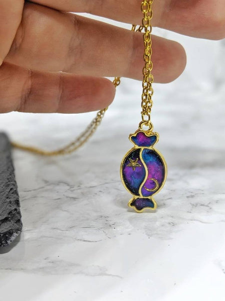 Galaxy Candy Pendant Necklace (Halloween Collection)